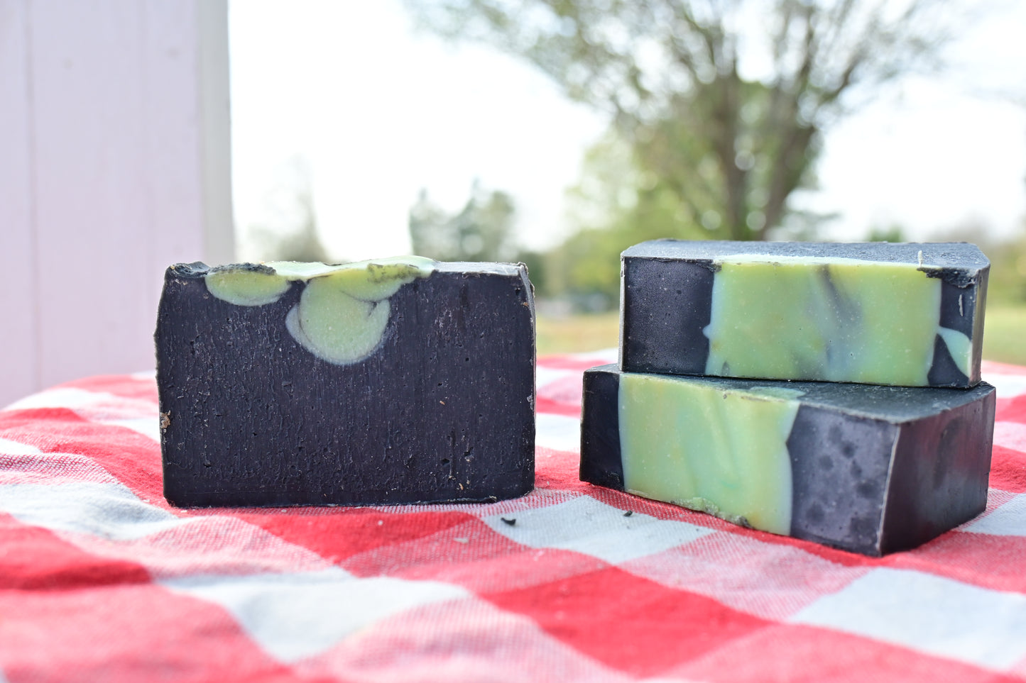 100% Lard Soap Evergreen Scented