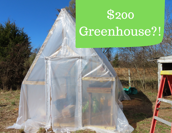 Build A Greenhouse For Less Than $200?